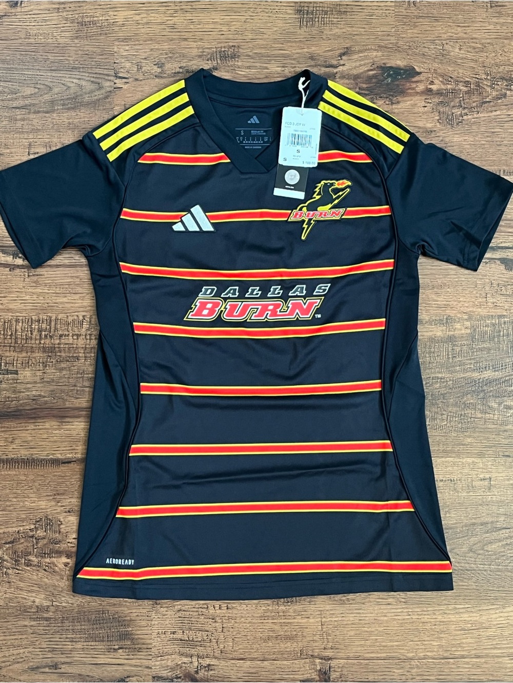 Adidas MLS FC Dallas 2025 Archive Jersey ‘Black Red’ (size wmns S)
